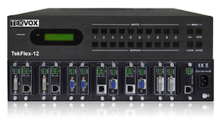 TEKVOX to Debut TekFlex-12 Switchers at InfoComm