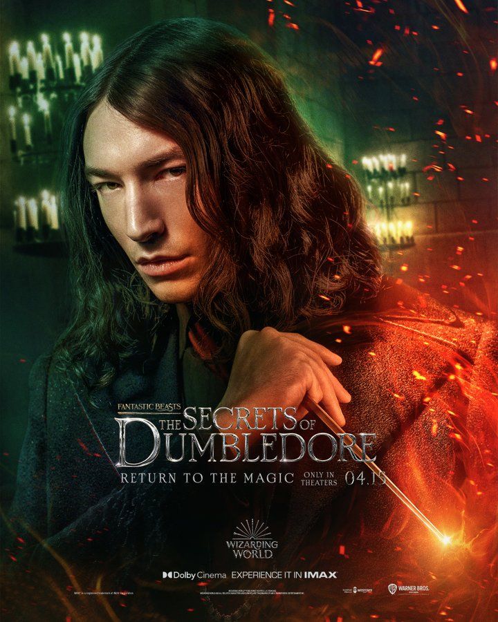 Fantastic Beasts: The Secrets of Dumbledore Ezra Miller