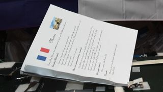 A look at French astronaut Thomas Pesquet's Bastille Day menu on the International Space Station for his crew's holiday on July 14, 2021.