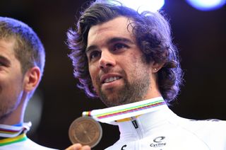 Michael Matthews (Australia) with his bronze medal