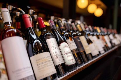 Wine bottles