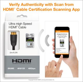 The HDMI certification scanning app.