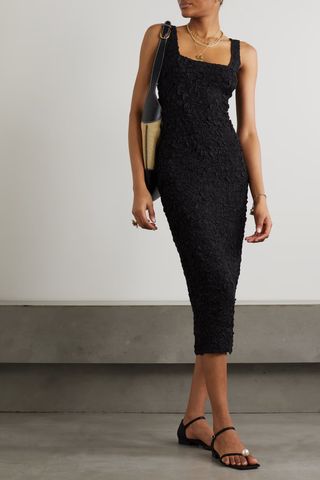 Mara Hoffman modal-popcorn midi dress