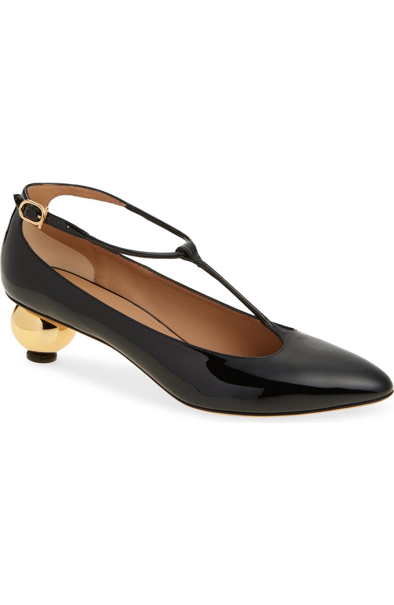 Tania T-Strap Pointed Toe Pump