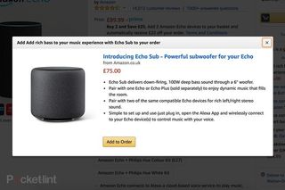 Amazon Echo Sub | Image courtesy: Pocket-lint