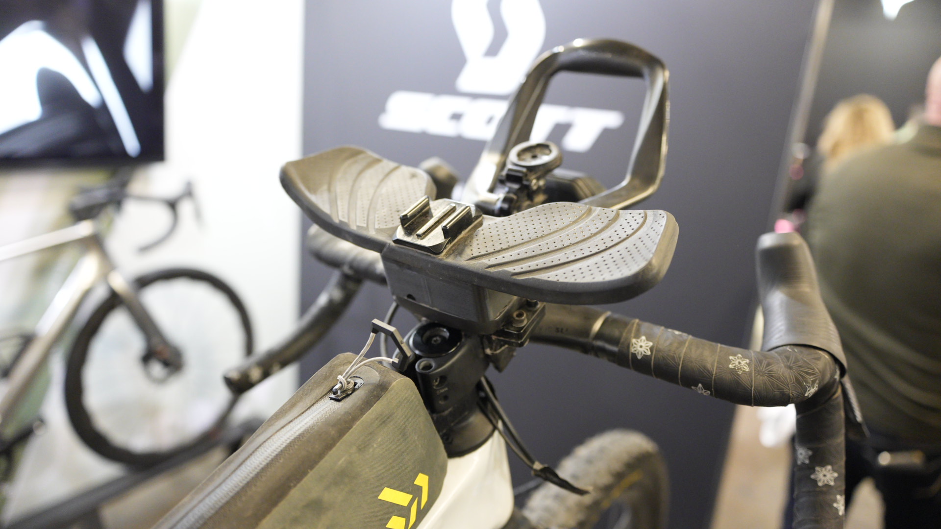 close up details of expensive bikes