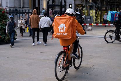 Just Eat delivery rider