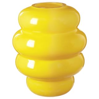 KÄllarhals Vase - Yellow 22 Cm