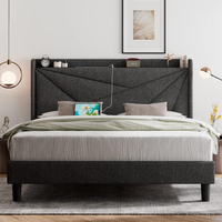 Feonase Upholstered Platform Bed Frame: Starts at $179 ($30 off coupon available) at Amazon