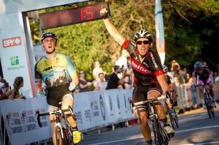 Tyler Magner (BMC) beats out Luke Keough (Mountain Khakis) for the title