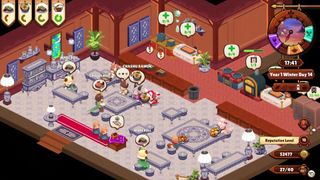 Cuisineer mashes cozy management sim gameplay with the frantic action of an isometric roguelike.