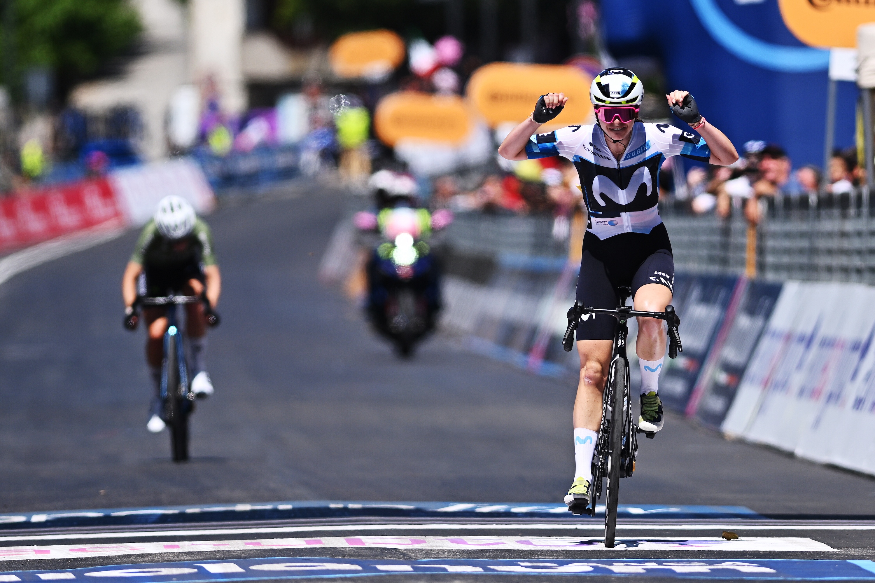 Liane Lippert wins Giro d&#039;italia women stage six 2025