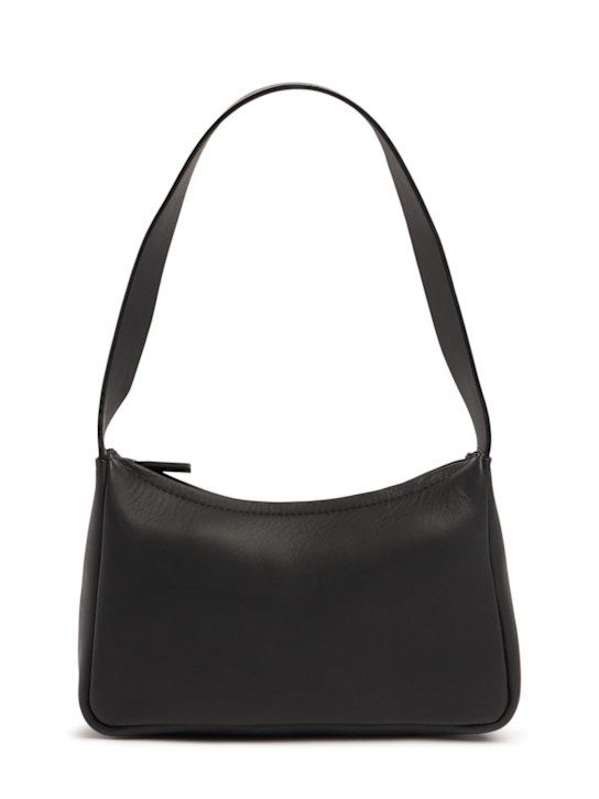 90s Petit Leather Shoulder Bag - St. Agni - Women - Black - Unique