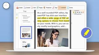 A screenshot of LightPDF's free PDF conversion software