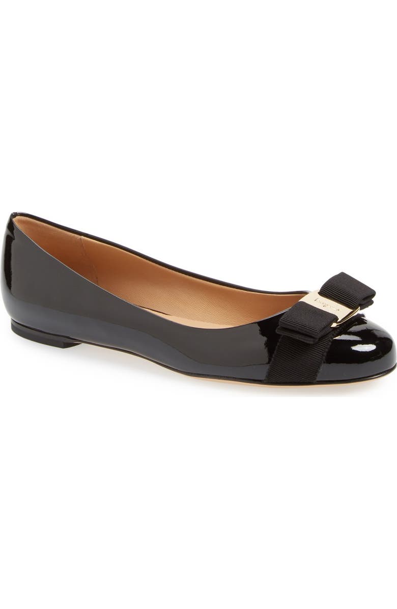 Varina Leather Flat