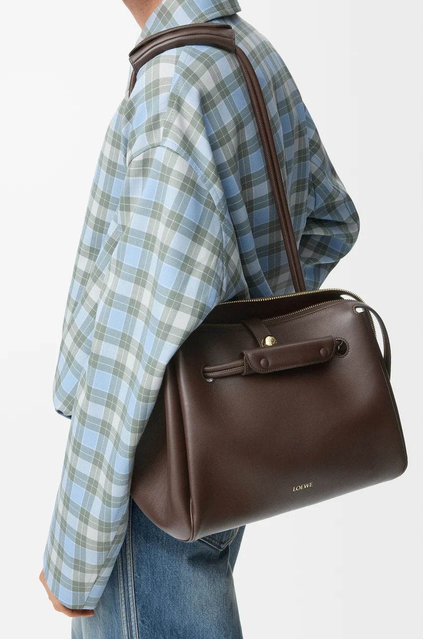 Mini Goya Puffer Bag in Shiny Nappa Lambskin