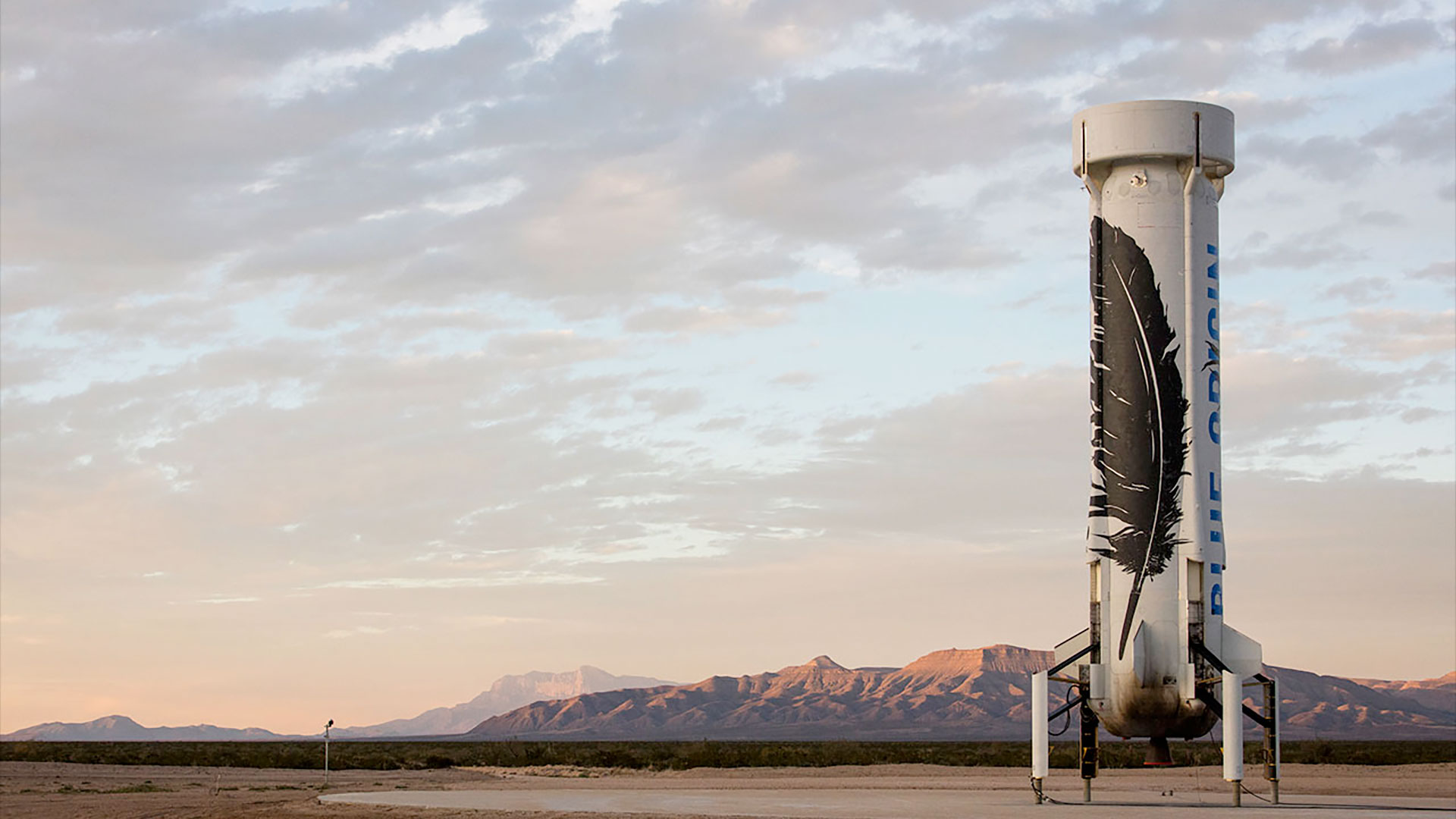 Blue Origin's New Shepard sub-orbital space vehicle successfully flew to space before executing a historic landing back at its launch site in West Texas on Nov. 23, 2015.