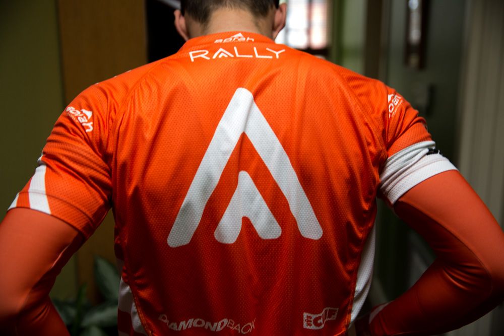 The back of the team's new jersey features the Rally Health logo.