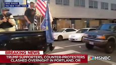 Protest in downtown Portland