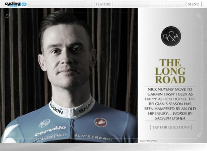 Nick Nuyens features in the latest issue of CNHD