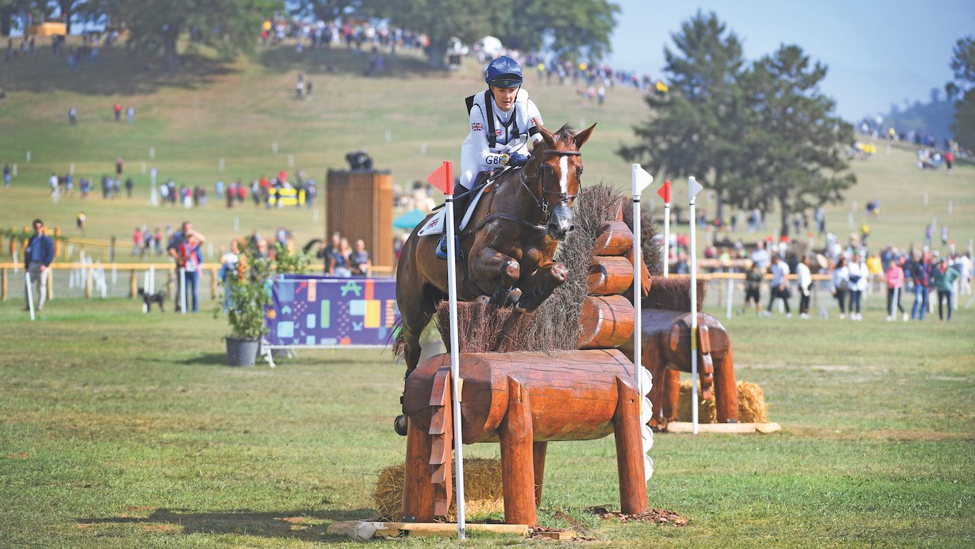 Yasmin Ingham and Banzai Du Loir at the world championships 2022