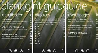 Plant Guide Main Pages