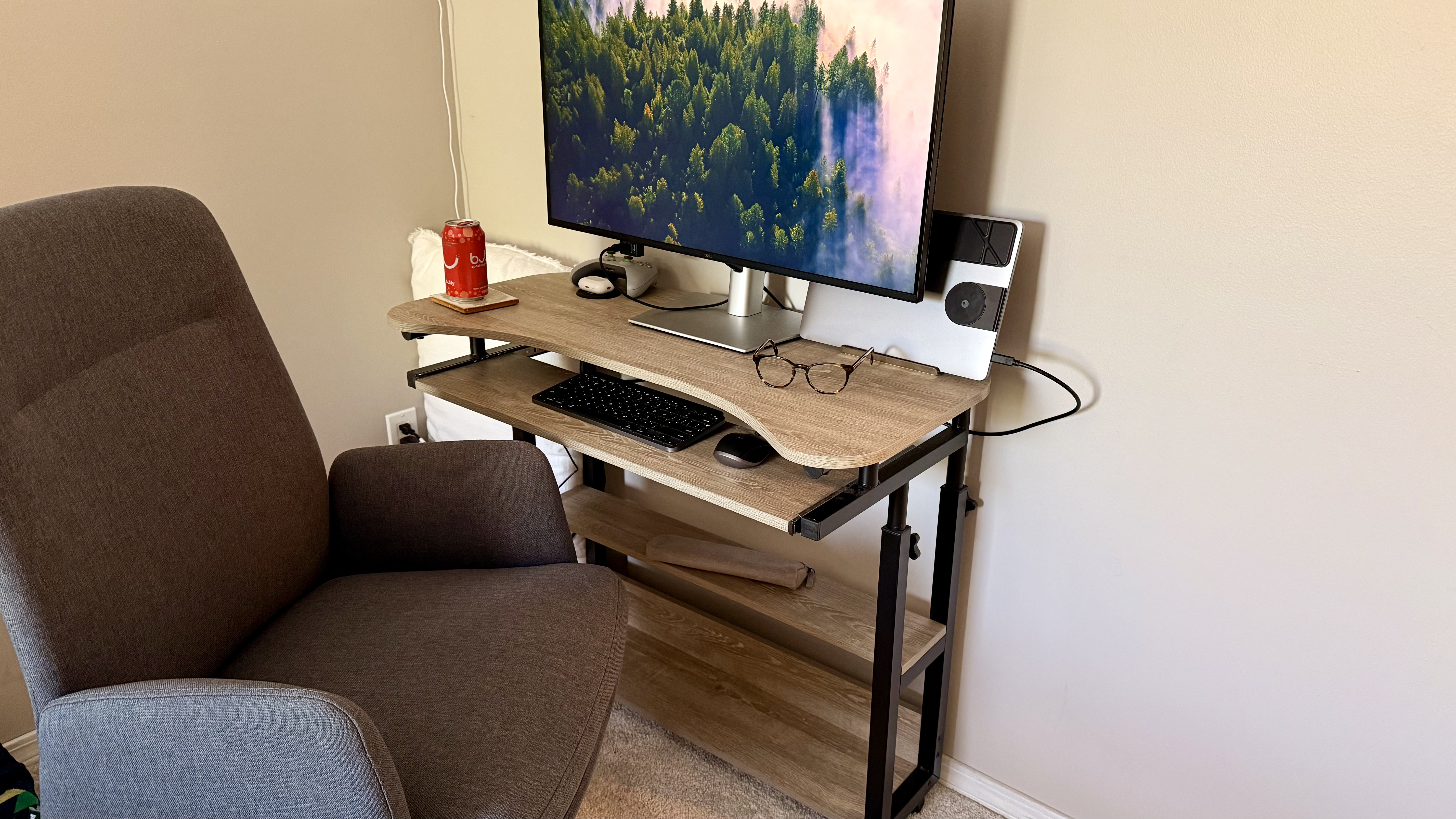 Tribesigns | Mobile Height Adjustable Desk