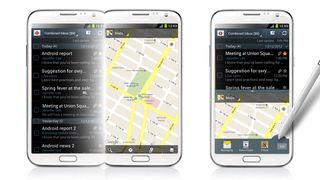 Multitasking has never been easier than it is with the GALAXY Note II