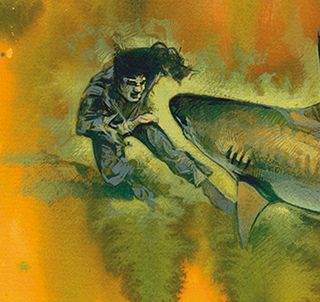 Evil Dead poster artist takes on Zombie Flesh Eaters