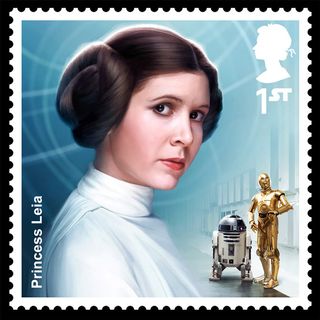 leia stamp