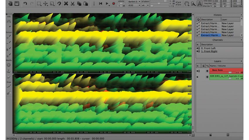 A good graphics card will help you to take full advantage of SpectraLayers' 3D Displace feature
