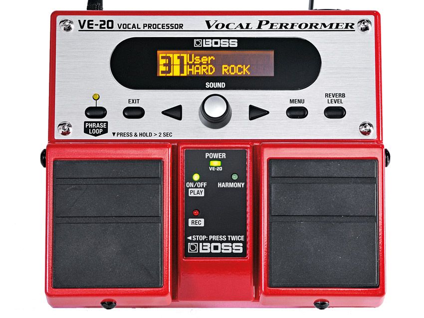 The VE-20's presets offer a varied cross-section of the unit's capabilities.