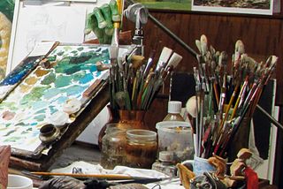 Get a tour of Dinotopia artist's studio