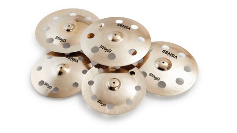 All SENSA-ORBIS cymabls feature eight cut-outs, varying in size from 40mm (16") to 55mm (20" cymbals)