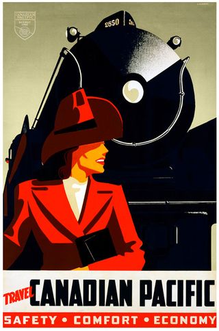Vntage posters - Canadian Pacific Railway