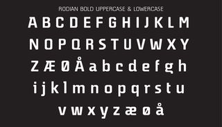 Rodian Sans font