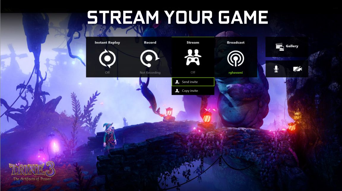 Nvidia Share Gamestream