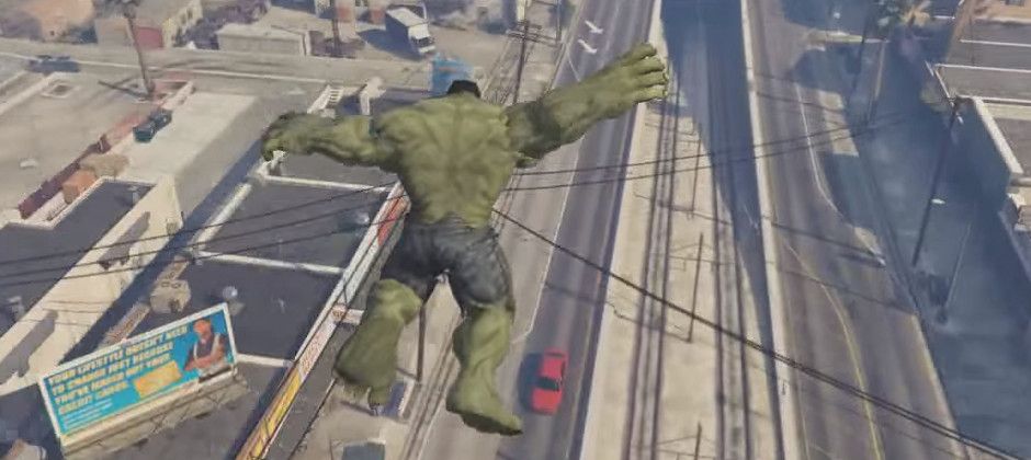 Hulk left the Avengers to be in this GTA 5 mod - Game News