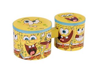 SpongeBob Squarepants mini bongos