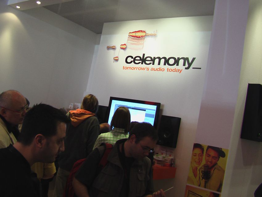 The Celemony stand was a hive of activity in Frankfurt