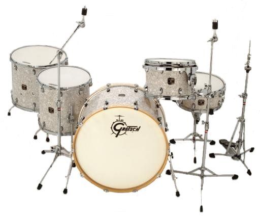 Supersized: Gretsch's latest Catalina Series drum kit.