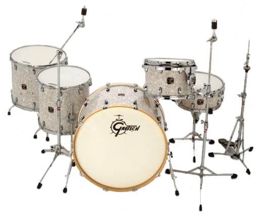Supersized: Gretsch's latest Catalina Series drum kit.