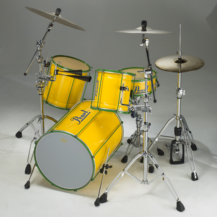 NAMM 2008: Pearl Drum's 'bright yellow' Brazilian percussion | MusicRadar