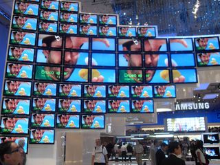 Wall of TVs