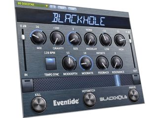 Reverb's not the kind of effect that generally lends itself to real-time tweaking, but Blackhole positively revels in it