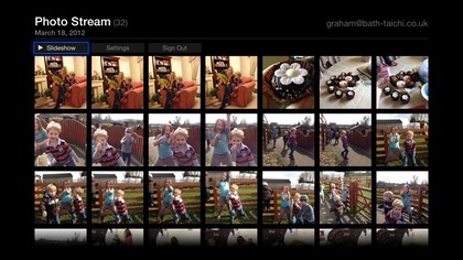 apple tv photostream