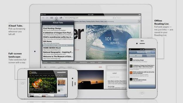iOS 6 pictures: Browser