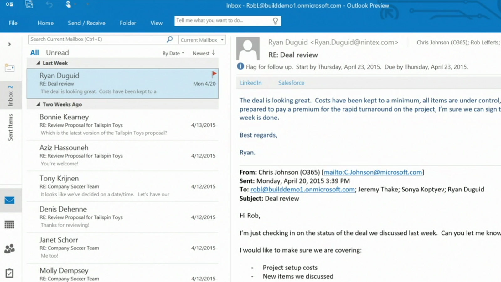 microsoft outlook 2015 reviews