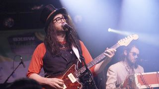 Sean Lennon favors Fender Jazzmasters on The GOASTT's Midnight Sun