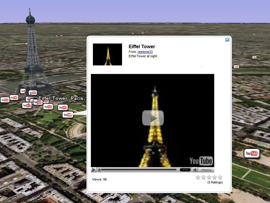 turn off 3d view google earth
